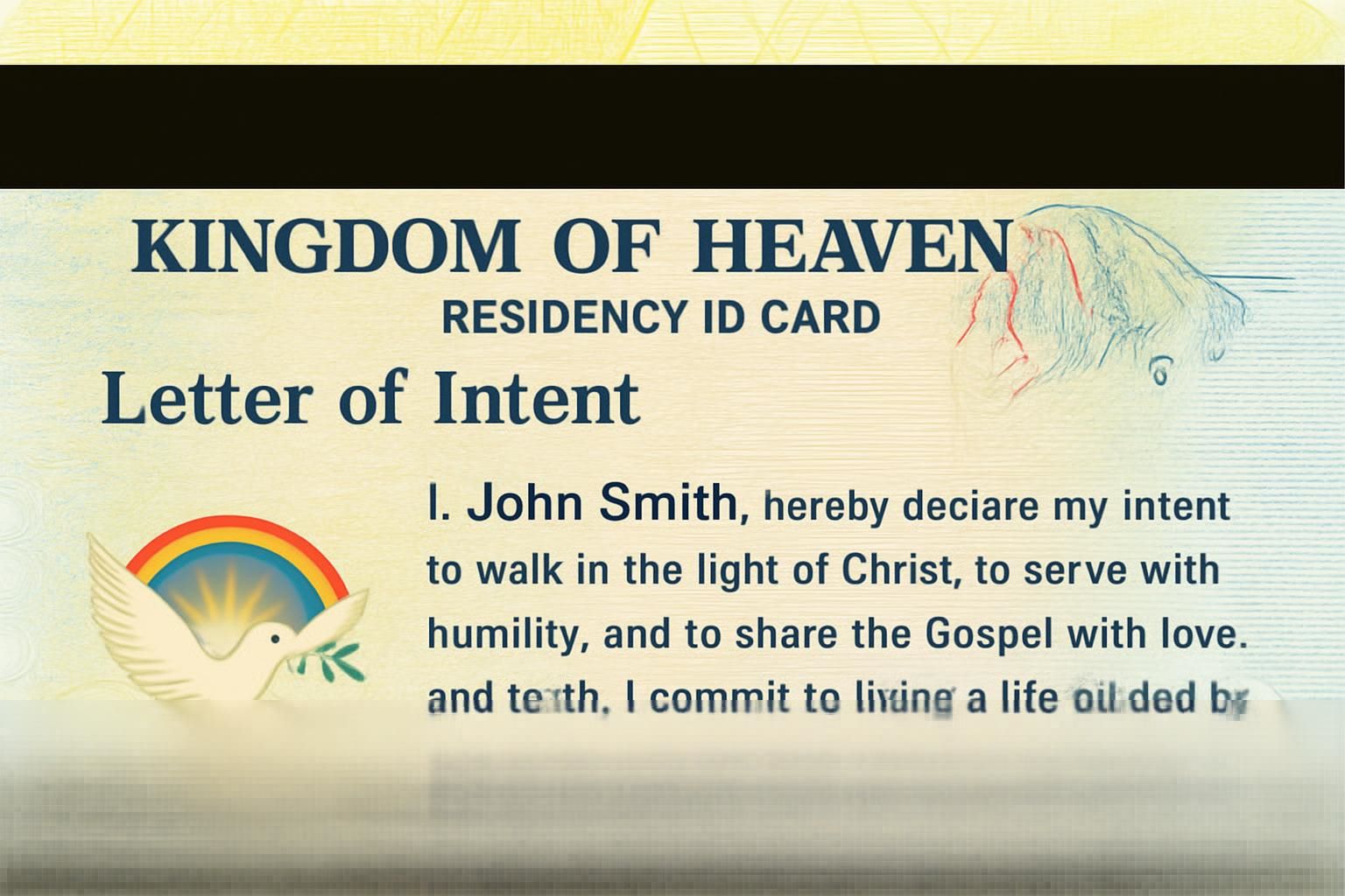 Example card back